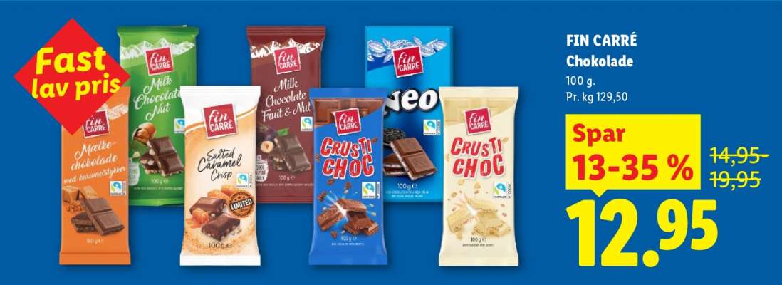 FIN CARRÉ Chokolade