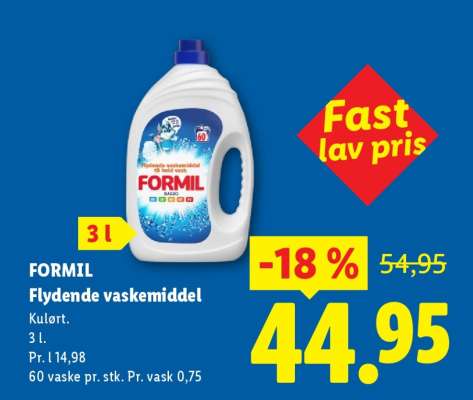 FORMIL Flydende vaskemiddel