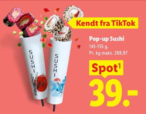 Pop-up Sushi