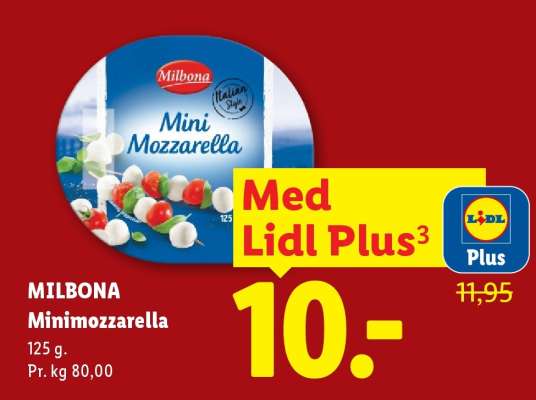 MILBONA Minimozzarella