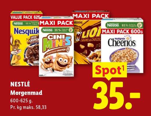 Nestlé morgenmad