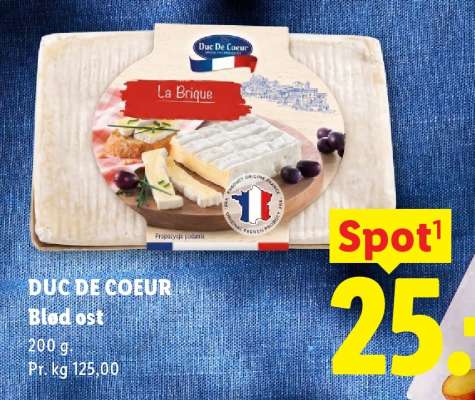 DUC DE COEUR Blød ost