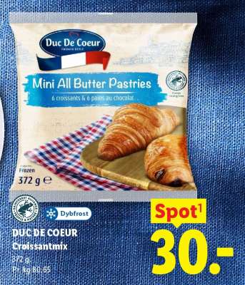 DUC DE COEUR Croissantmix