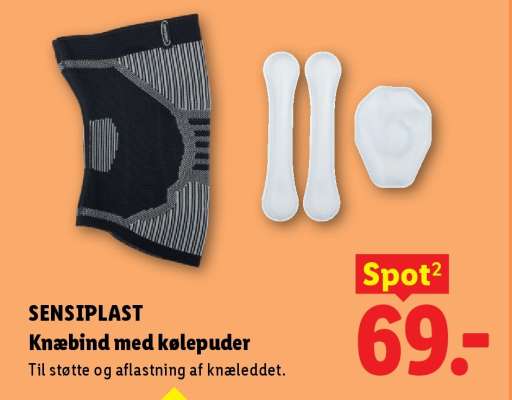 SENSIPLAST Knæbind med kølepuder