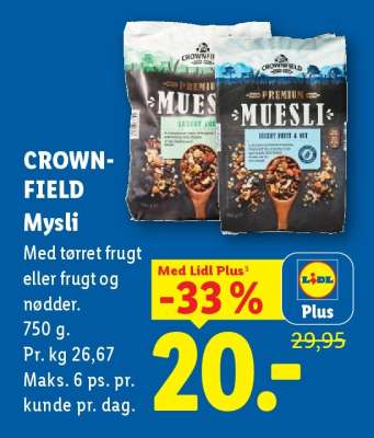 CROWNFIELD Mysli