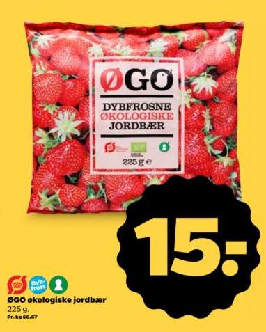 ØGO økologiske jordbær