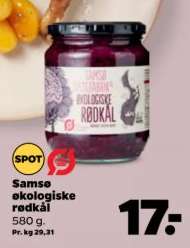 Samsø økologiske rødkål