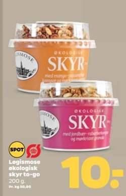 Løgismose økologisk skyr to-go