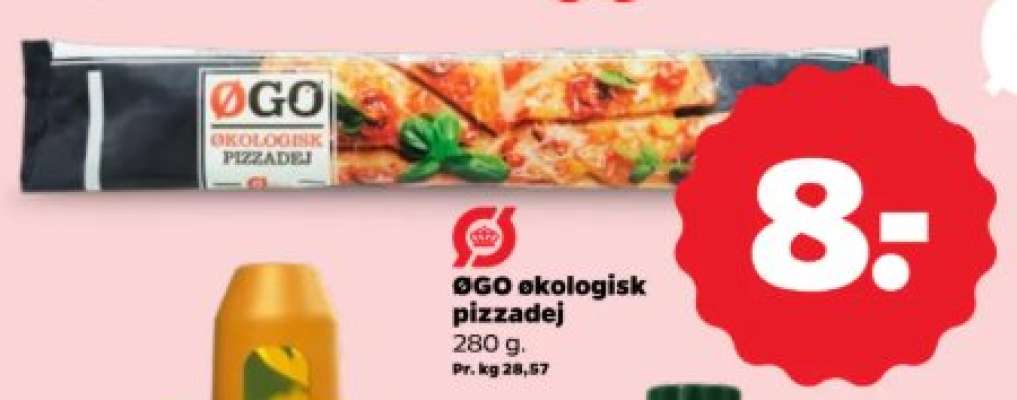 ØGO økologisk pizzadej
