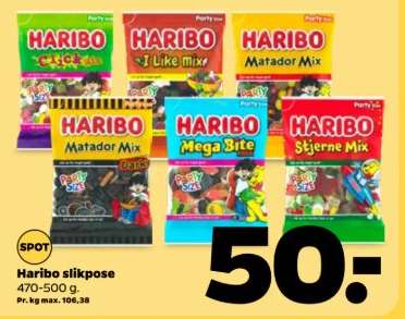 Haribo slikpose