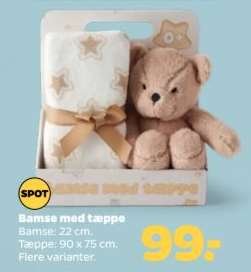 Bamse med tæppe