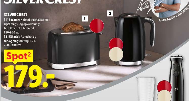 SILVERCREST Toaster & Elkedel