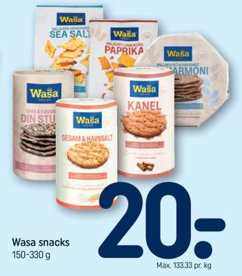 Wasa snacks