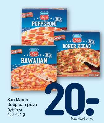 San Marco Deep pan pizza