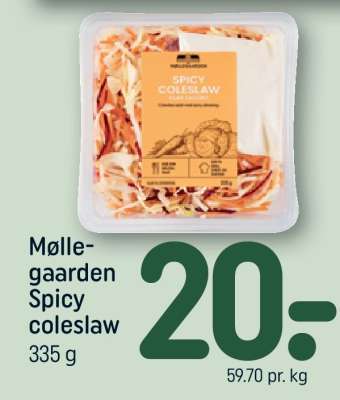 Møllegaarden Spicy coleslaw