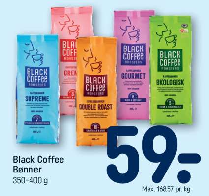 Black Coffee Bønner