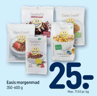 Easis morgenmad