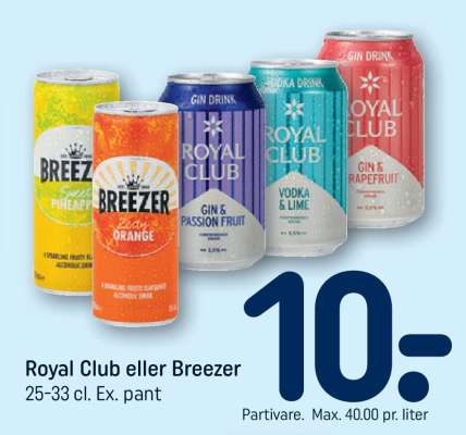 Royal Club eller Breezer