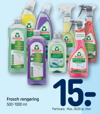 Frosch rengøring