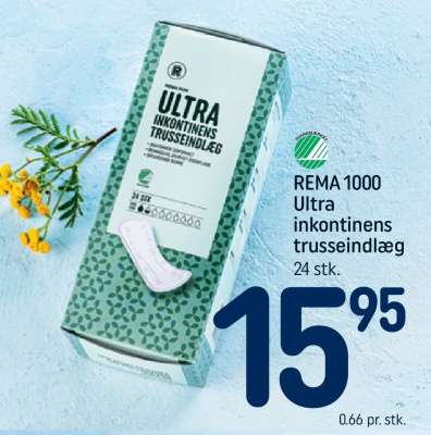 REMA 1000 Ultra inkontinens trusseindlæg