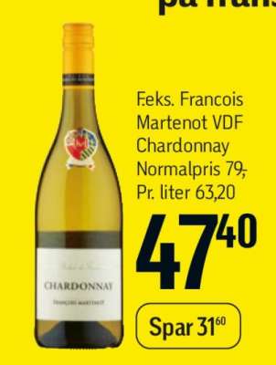 Francois Martenot VDF Chardonnay
