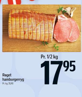 Røget hamburgerryg