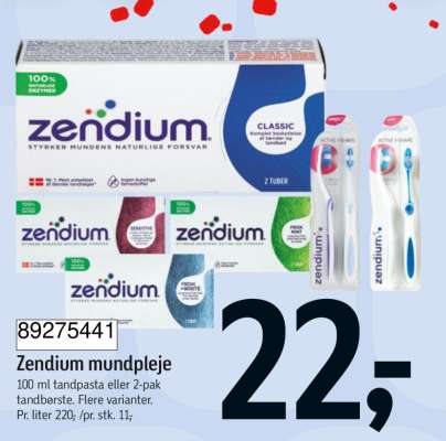 Zendium mundpleje