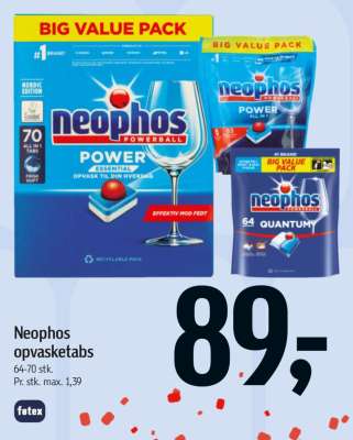 Neophos opvasketabs