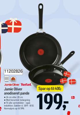 Jamie Oliver anodiseret pande