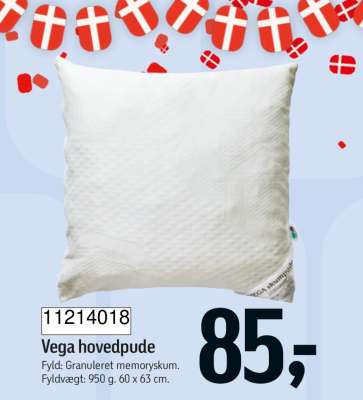 Vega hovedpude