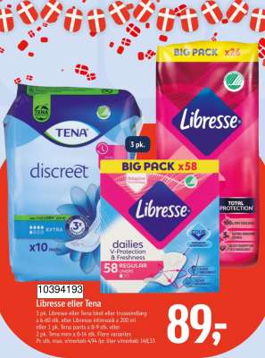 Libresse eller Tena