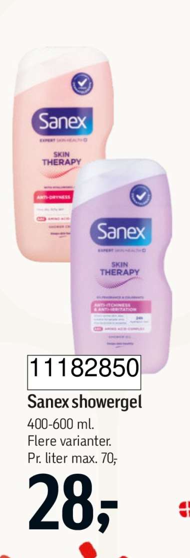 Sanex showergel