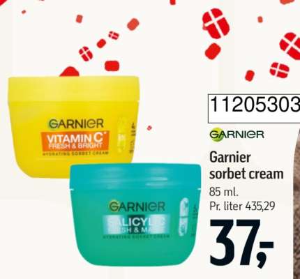 Garnier sorbet cream