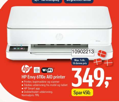 HP Envy 6110e AIO printer