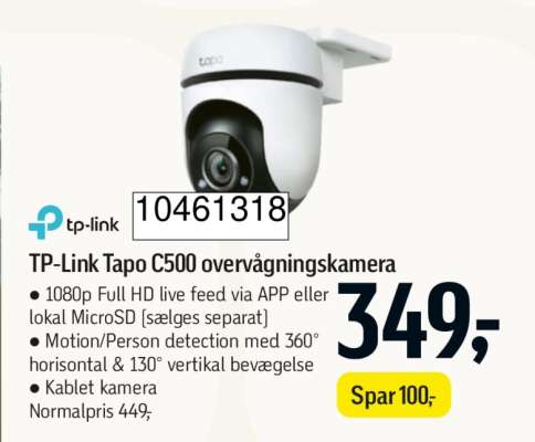 TP-Link Tapo C500 overvågningskamera