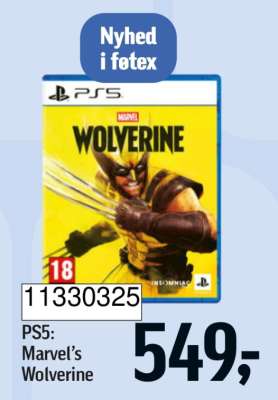 PS5: Marvel’s Wolverine