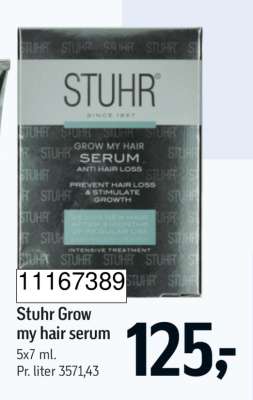 Stuhr Grow my hair serum