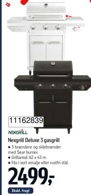 Nexgrill Deluxe 3 gasgrill