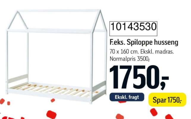 F.eks. Spiloppe husseng