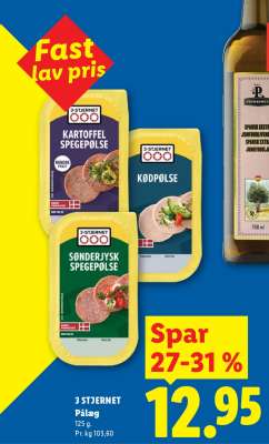 3-Stjernet pålæg