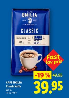 CAFÈ EMILIA Classic kaffe