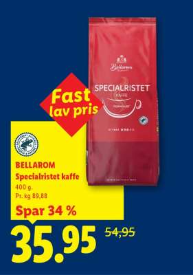 BELLAROM Specialristet kaffe