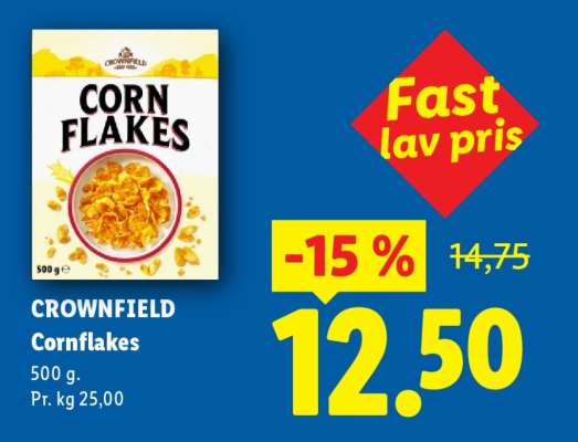 CROWNFIELD Cornflakes