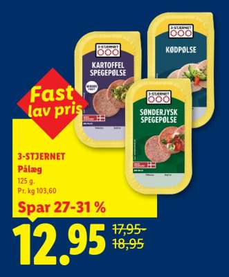 3-Stjernet pålæg