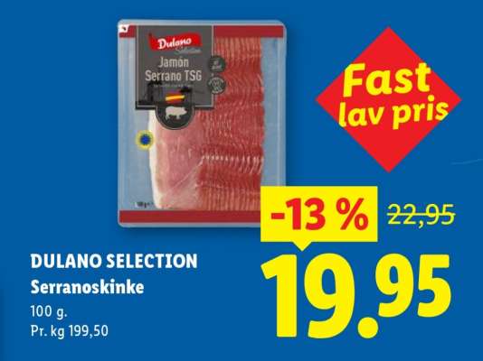 DULANO SELECTION Serranoskinke