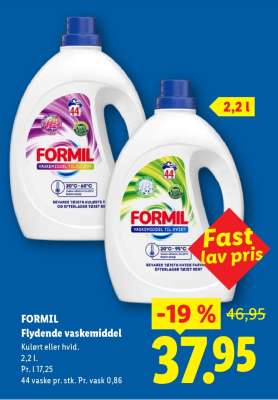 FORMIL Flydende vaskemiddel