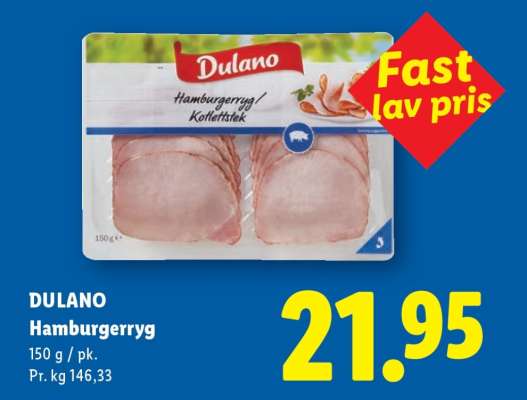 DULANO Hamburgerryg