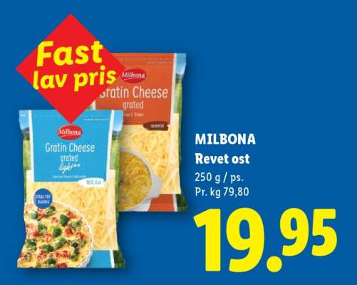 MILBONA Revet ost