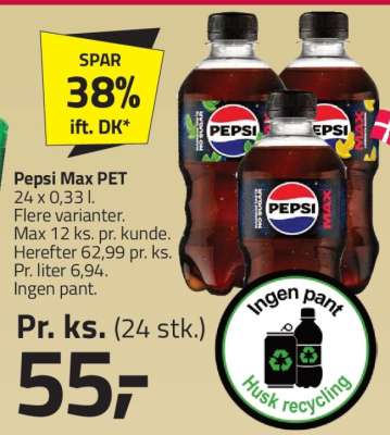 Pepsi Max PET