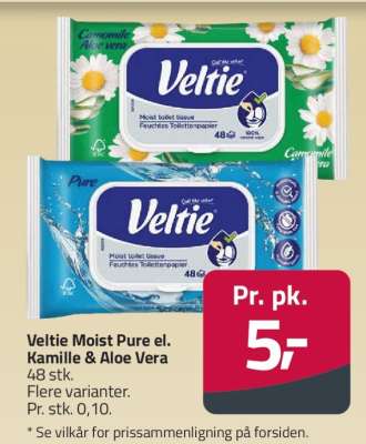 Veltie Moist Pure el. Kamille & Aloe Vera